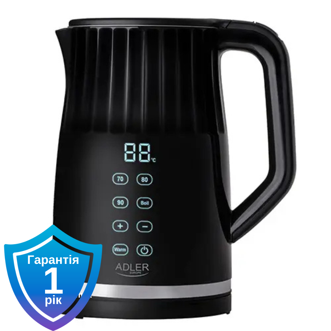 Чайник електричний Adler AD 1350, LED 1,7 L