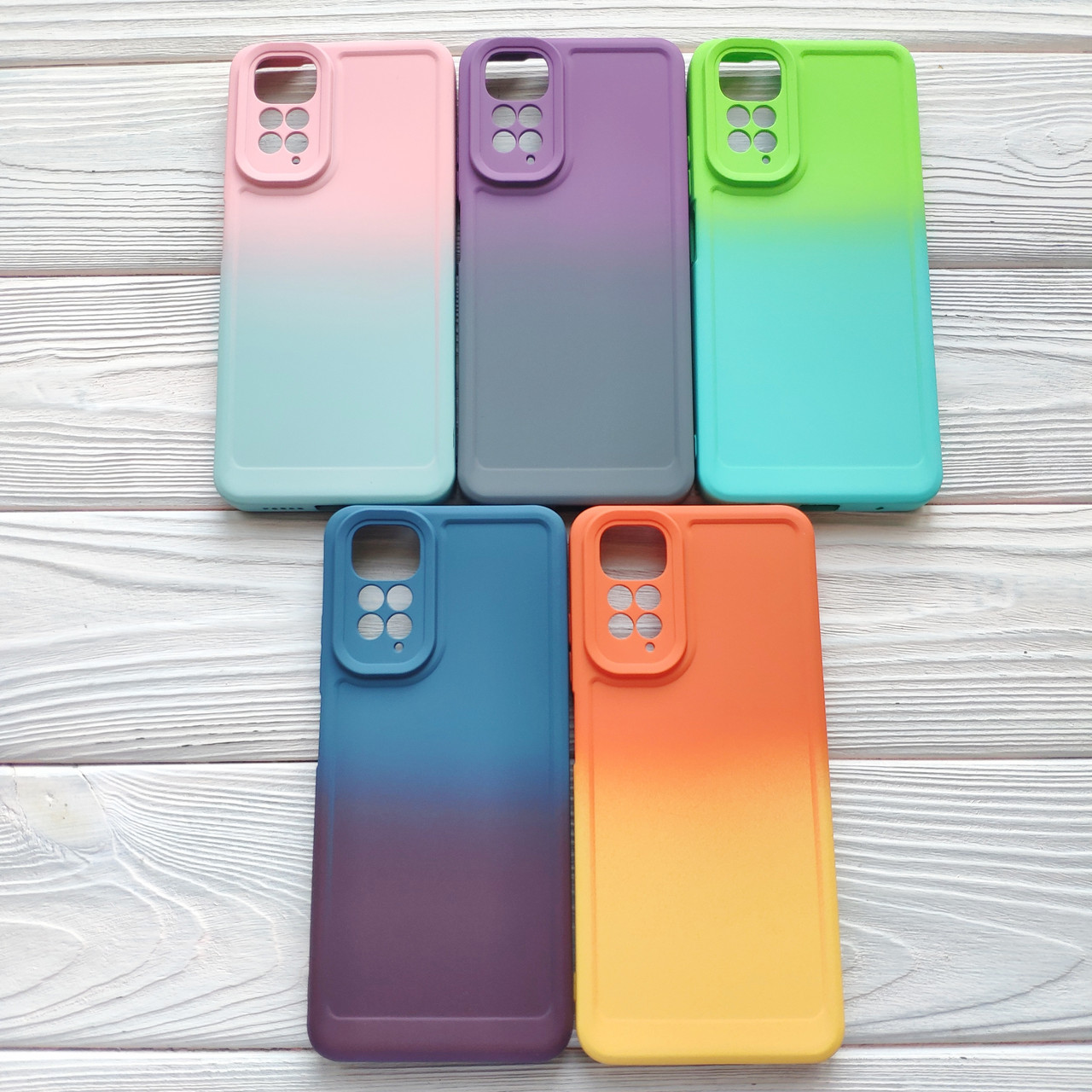 Чохол силіконовий Gradient для Xiaomi Redmi Note 11 / Note 11S (різні кольори)
