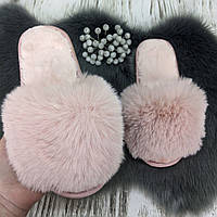 Хутряні капці жіночі хутро штучний песець 36 - 41