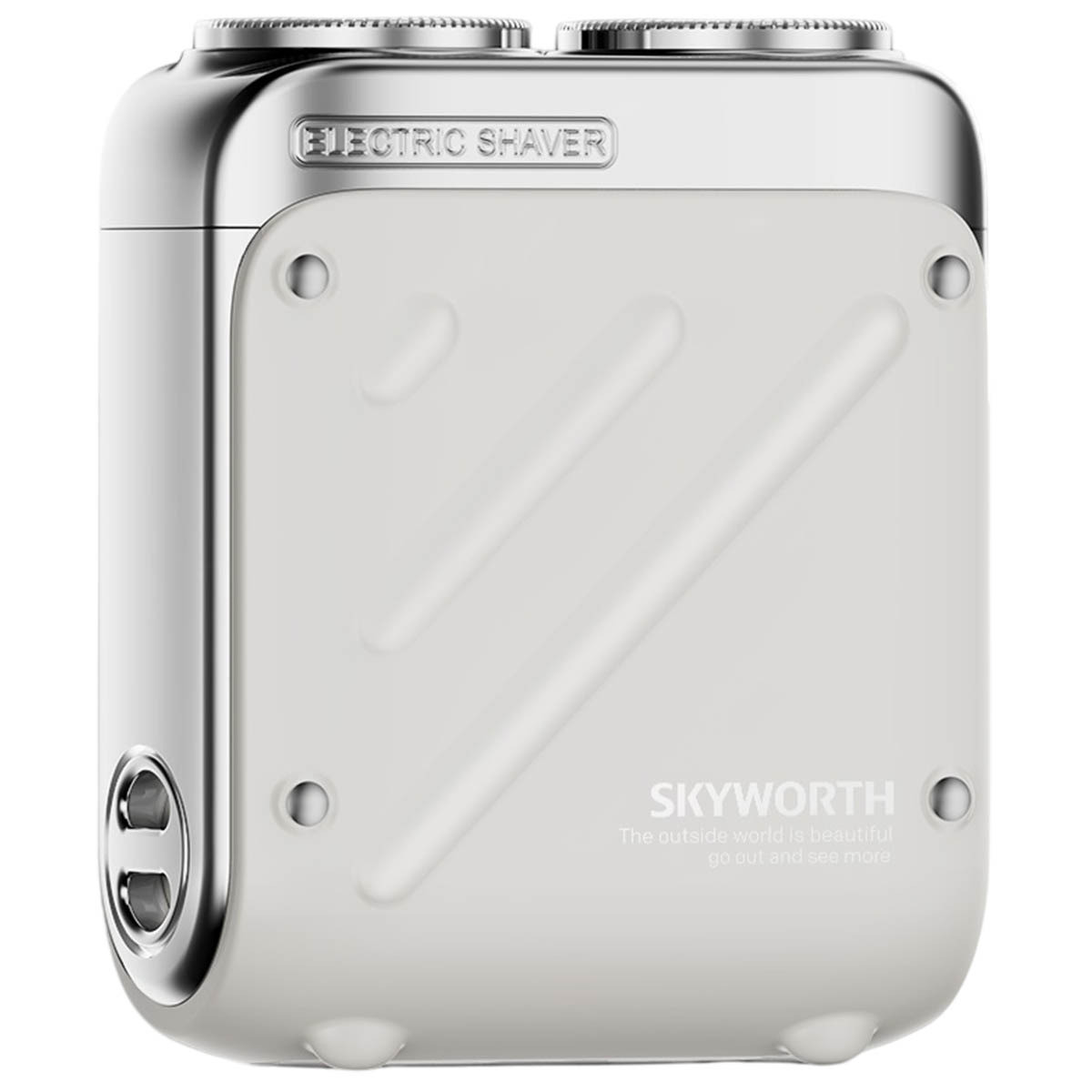 Електробритва Metz Traveller Shaver with Bag White (MZXZ021-WH) Білий DS