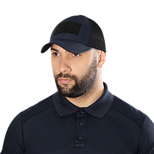 Бейсболка формена для поліції Tactic Mesh RS(80/20) Темно-синя