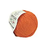 Пряжа Etrofil Jeans/Етрофіл Джинс, оранжевий 030, Etrofil, фото 2