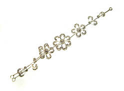 Діадема для волосся прикраса для нареченої Квіти