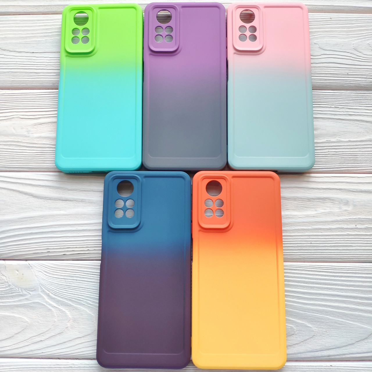 Чохол силіконовий Gradient для Xiaomi Redmi Note 12 Pro 4G (різні кольори)