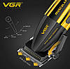 Професійна машинка для стрижки VGR V-285 акумуляторна з насадками, фото 10