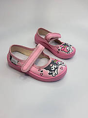 Тапочки для дівчинки Waldi 360-708 рожеві р.24-30