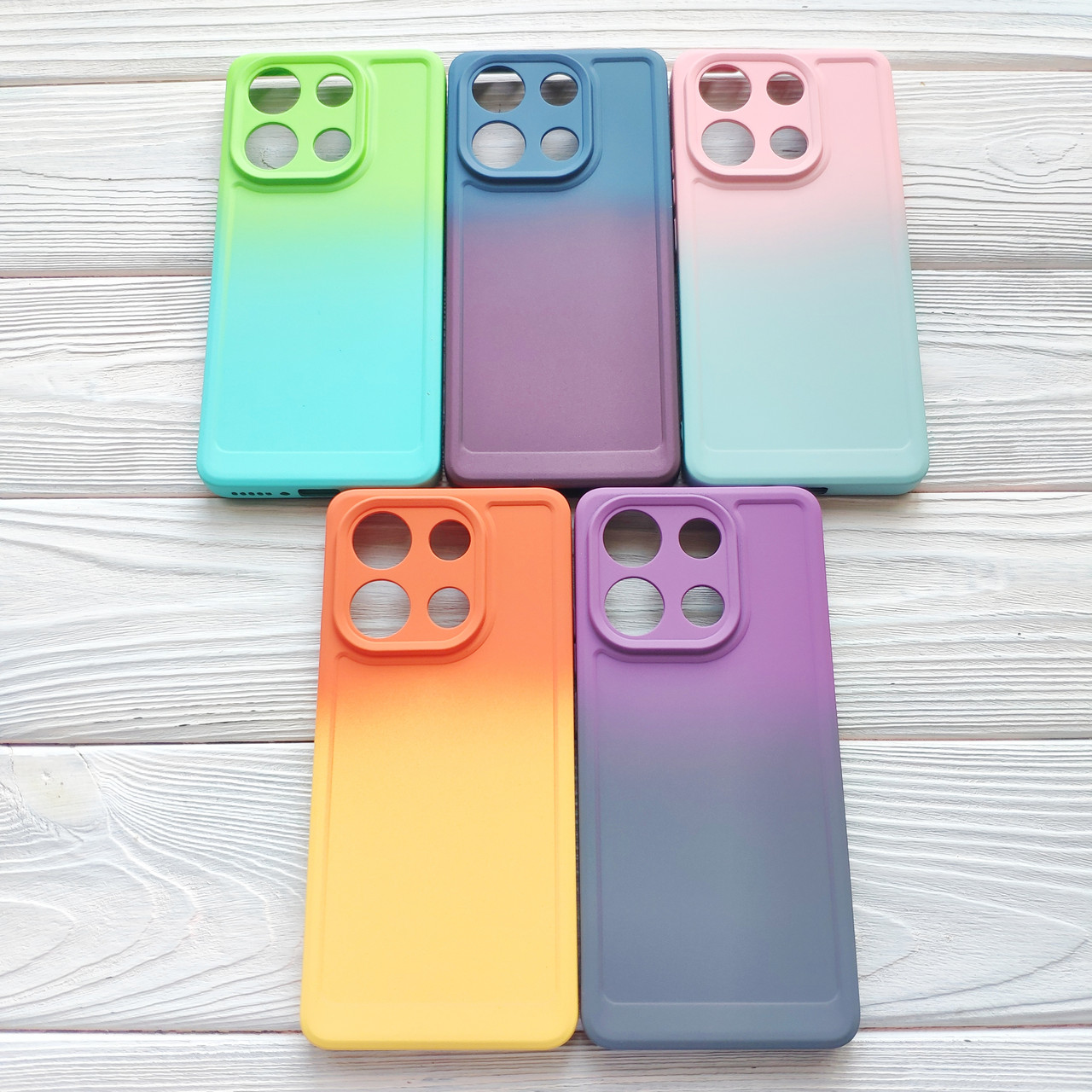 Чохол силіконовий Gradient для Xiaomi Redmi Note 13 (різні кольори)