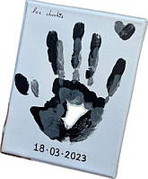 Картина "Відбитки рук" або набір для створення власного полотна | Спогади на полотні