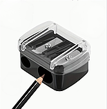 Стругачка для олівців подвійна, фото 3