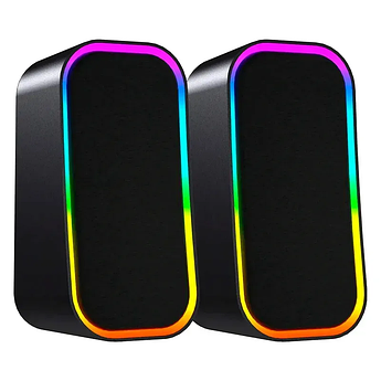 Комп'ютерна акустика колонка для ПК і ноутбука Fantech GS304 3Wx2 BT5.3 AUX RGB
