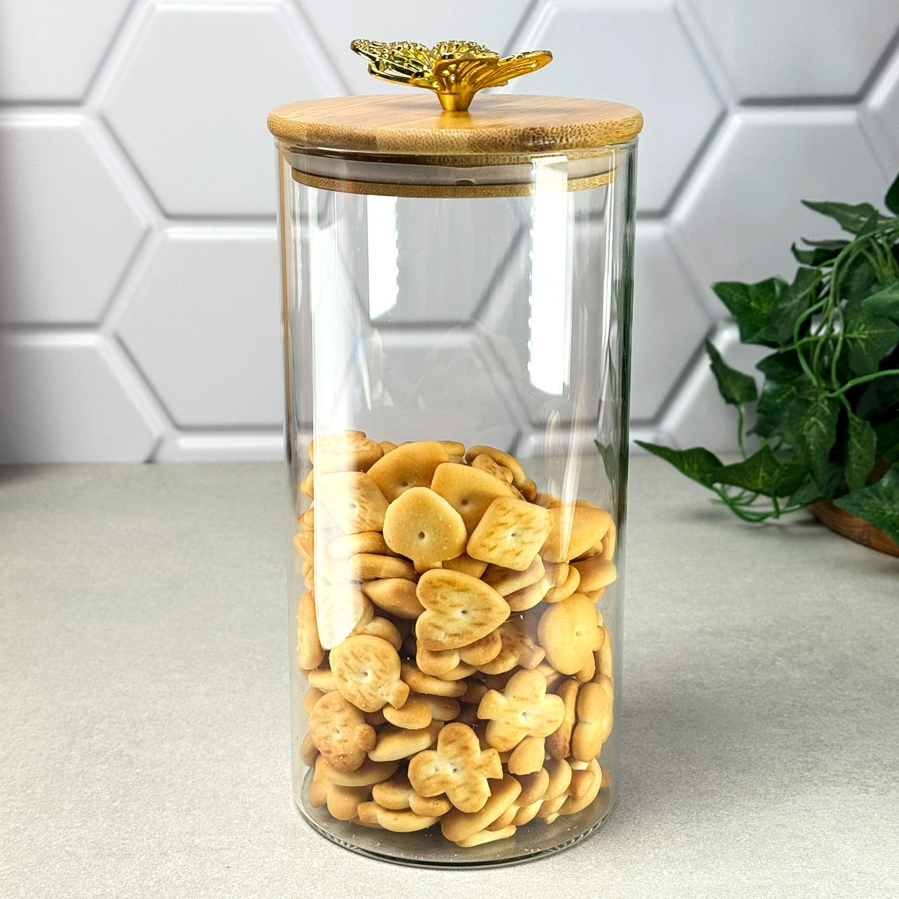 Банка для зберігання Butterfly 1.3 л скло