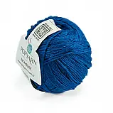 Пряжа Bombay/Бомбей, синій В-196, Popyarn, фото 2