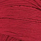 Пряжа Bombay/Бомбей, червоний В-092, Popyarn, фото 3