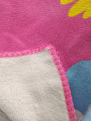 Пляжне дитяче пончо Єдиноріжка 60х120см, фото 3