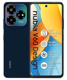 Смартфон Nubia V60 Design 6/256 Gb Blue