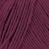 Пряжа Etrofil Jeans/Етрофіл Джинс, бордовий 015, Etrofil, фото 3