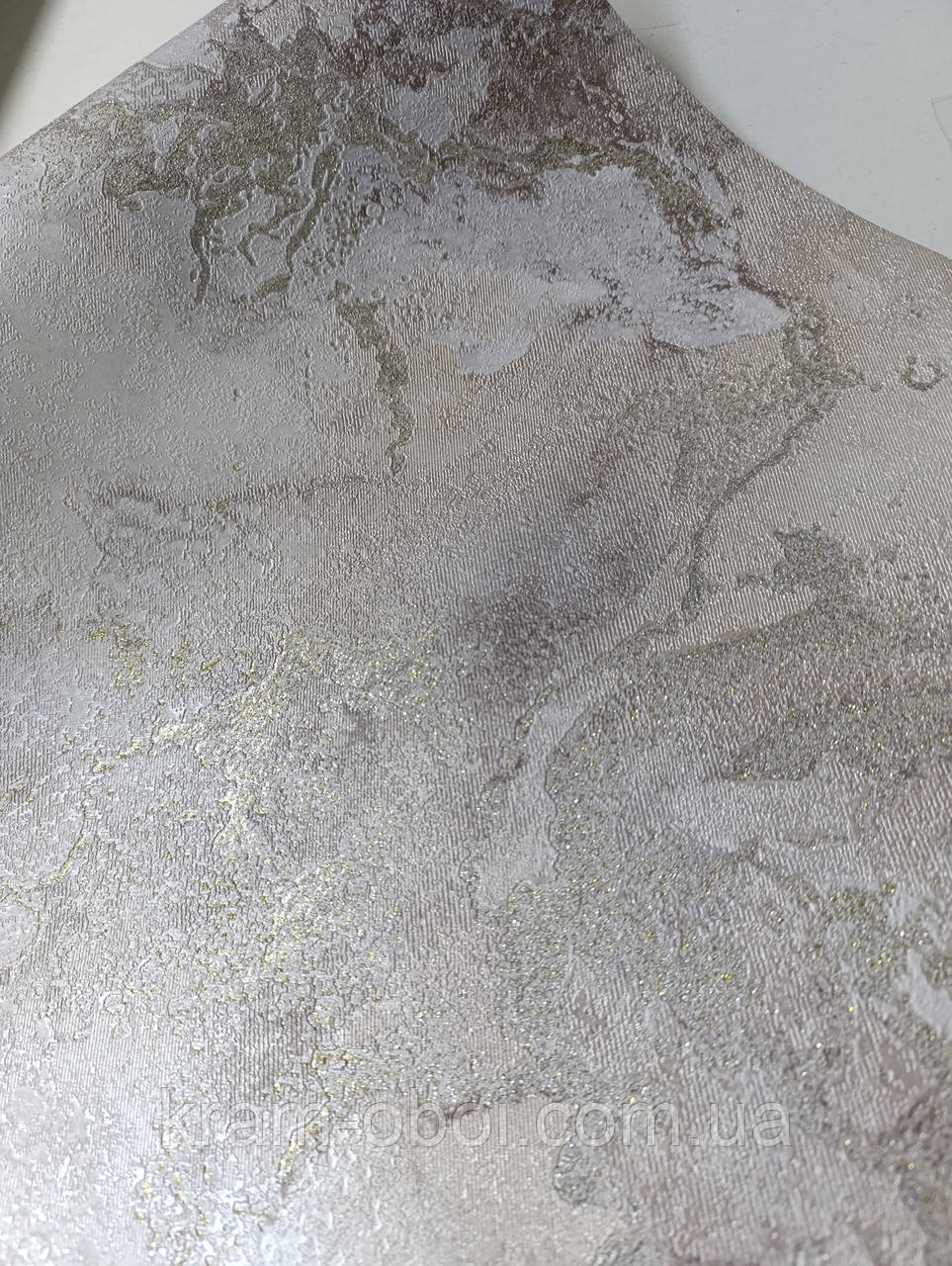 Слов'янські шпалери КФТП вінілові на паперовій основі супермийка 10 м*0.53 9В46 Абстракція 9129-08, фото 1