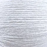 Пряжа Gurumi Yarn/Гурумі Ярн, білий КА1000, Knit Me, фото 3