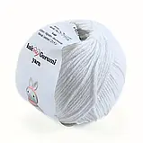 Пряжа Gurumi Yarn/Гурумі Ярн, білий КА1000, Knit Me, фото 2