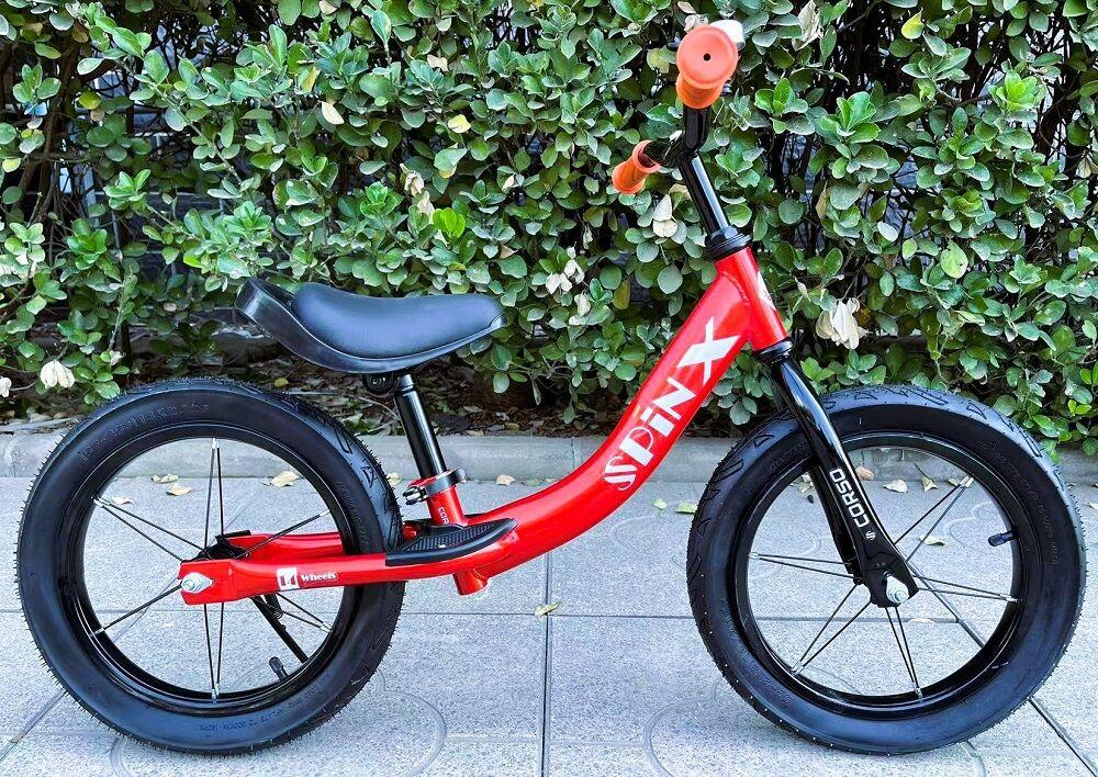 Велобіг "CORSO Spin-X" PX-280-14 сталева рама, колесо 14", надувні колеса, підніжка, підставка д, фото 1