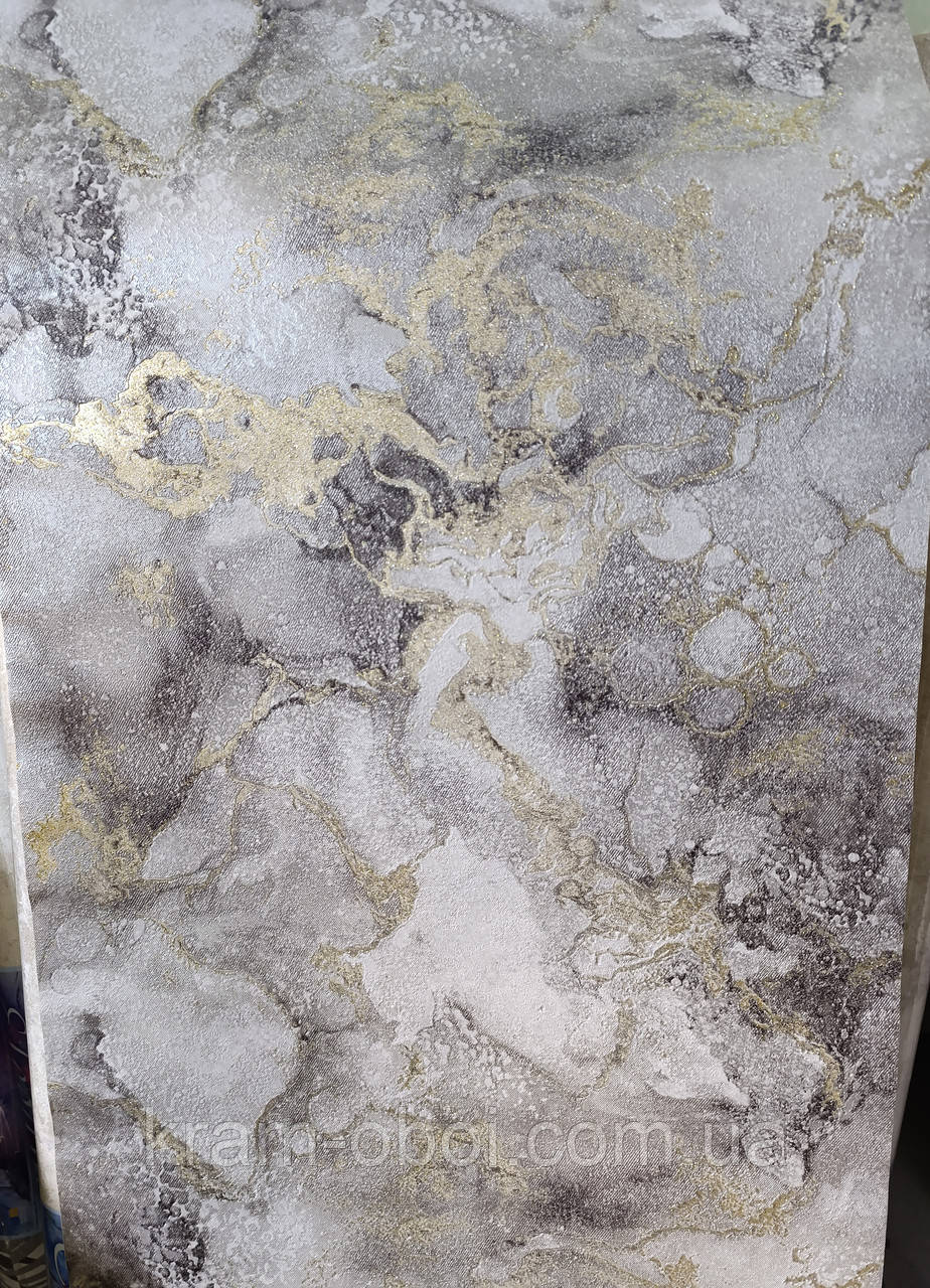 Слов'янські шпалери КФТП вінілові на паперовій основі супермийка 10 м*0.53 9В46 Абстракція 9129-02, фото 1