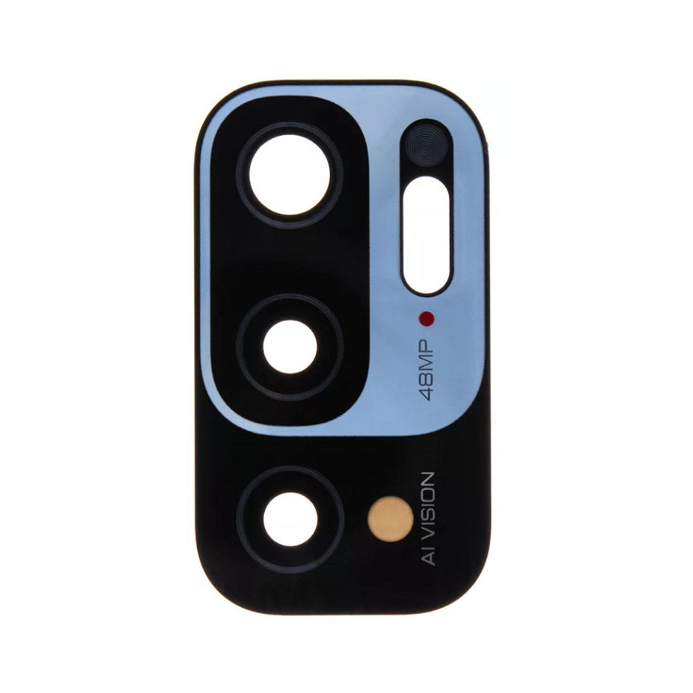 Скло камери Xiaomi Redmi Note 10 5G (з чорною рамкою), фото 1