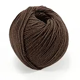 Пряжа Gurumi Yarn/Гурумі Ярн, коричневий КА7012, Knit Me, фото 2