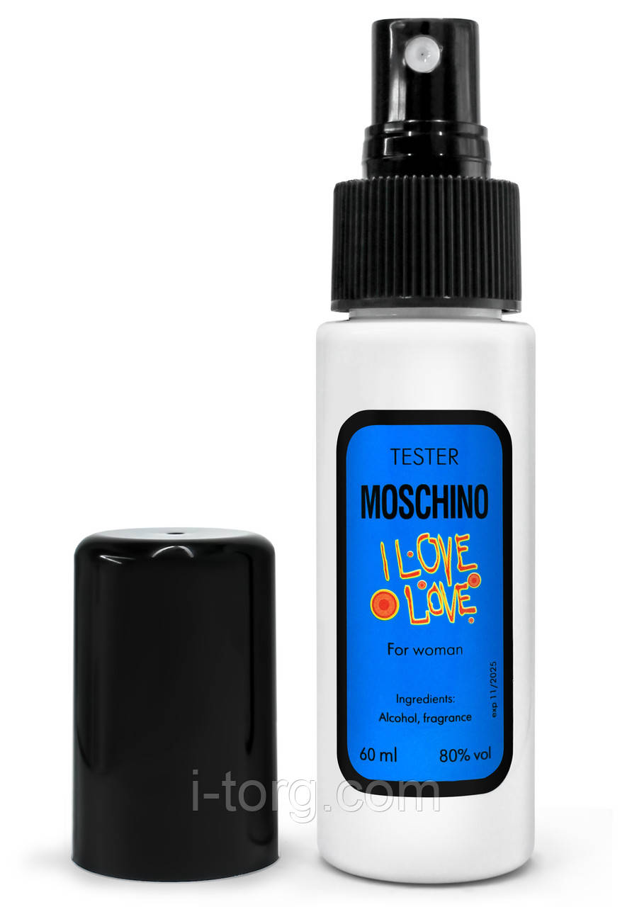 Тестер жіночий Moschino I Love Love, 60 мл K-75