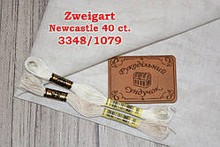 Тканина рівномірного переплетіння Zweigart Newcastle 40 ct. 3348/1079 Vintage Dune (Неоднотонний дюнний)