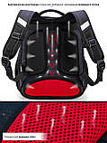 Рюкзак шкільний для хлопчика 1 2 3 клас, анатомічний портфель + брелок №275, фото 5