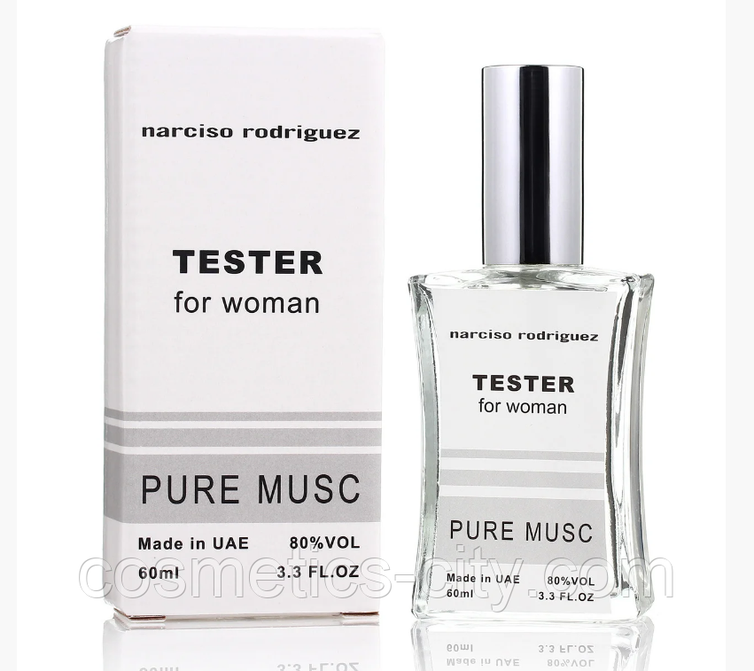 Тестер жіночий Narciso Rodriguez For Her Pure Musc, 60 мл. NEW, фото 1