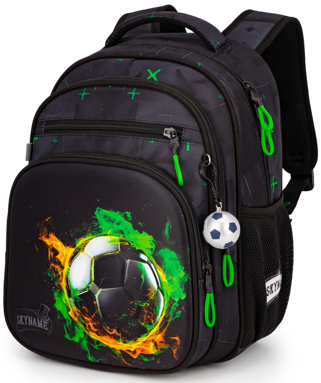 Рюкзак шкільний для хлопчика 1 2 3 клас, ортопедичний 3D портфель + брелок №284, фото 1