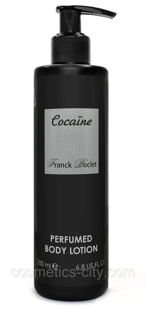 Парфумований лосьйон для тіла з ароматом FRANCK BOCLET Cocaine, 200 мл.