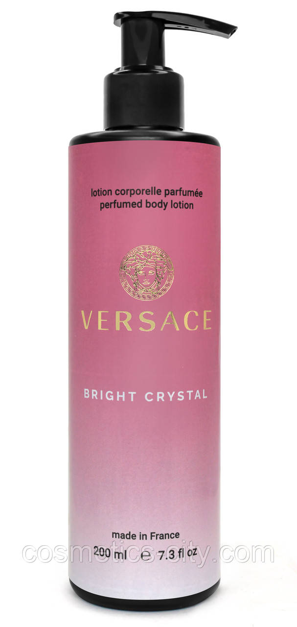 Парфумований лосьйон для тіла з ароматом VERSACE Bright Crystal, 200 мл.