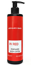 Парфумований лосьйон для тіла з ароматом Armand Basi in Red, 200 мл.