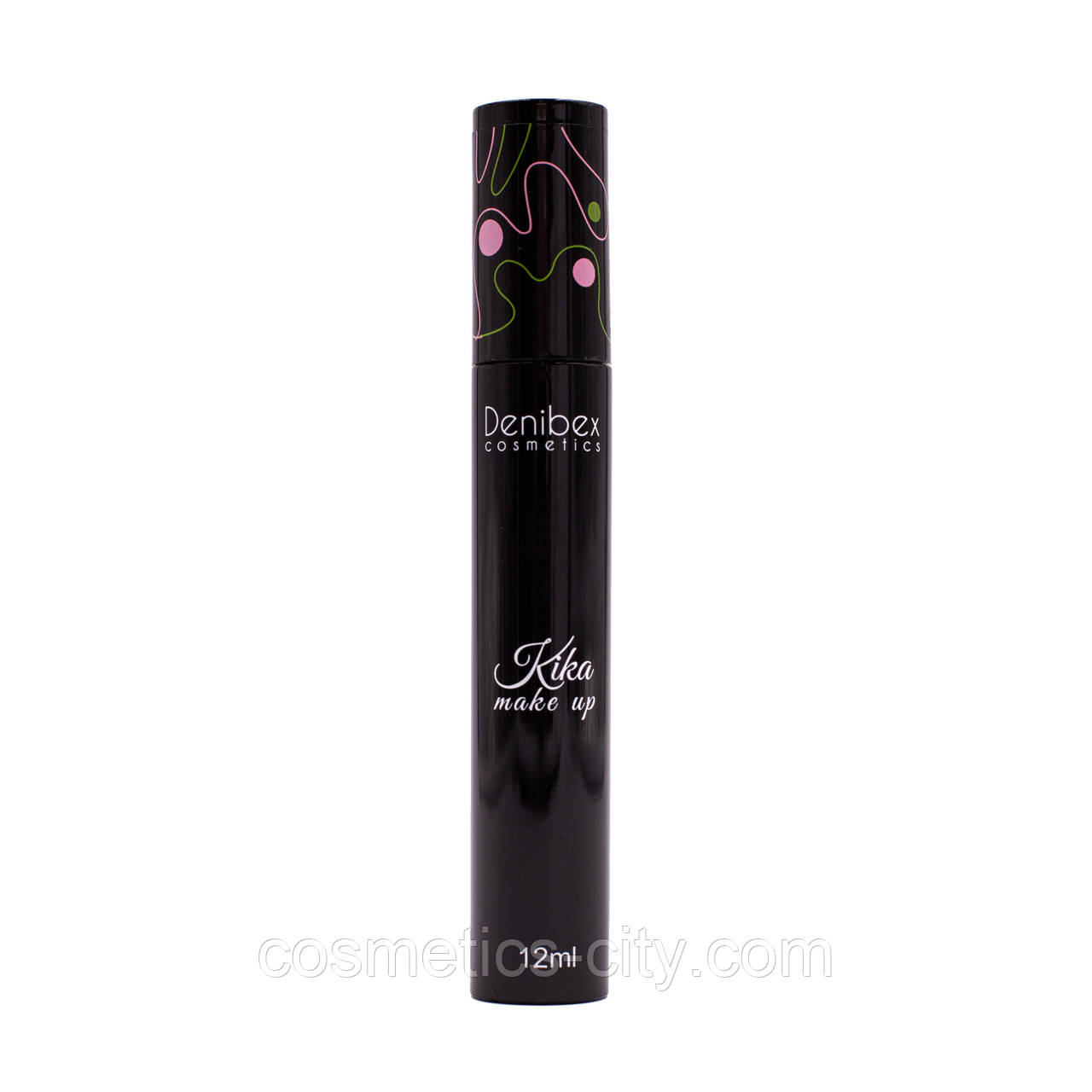 Туш для вій Kika Make Up, подовжуюча чорна.