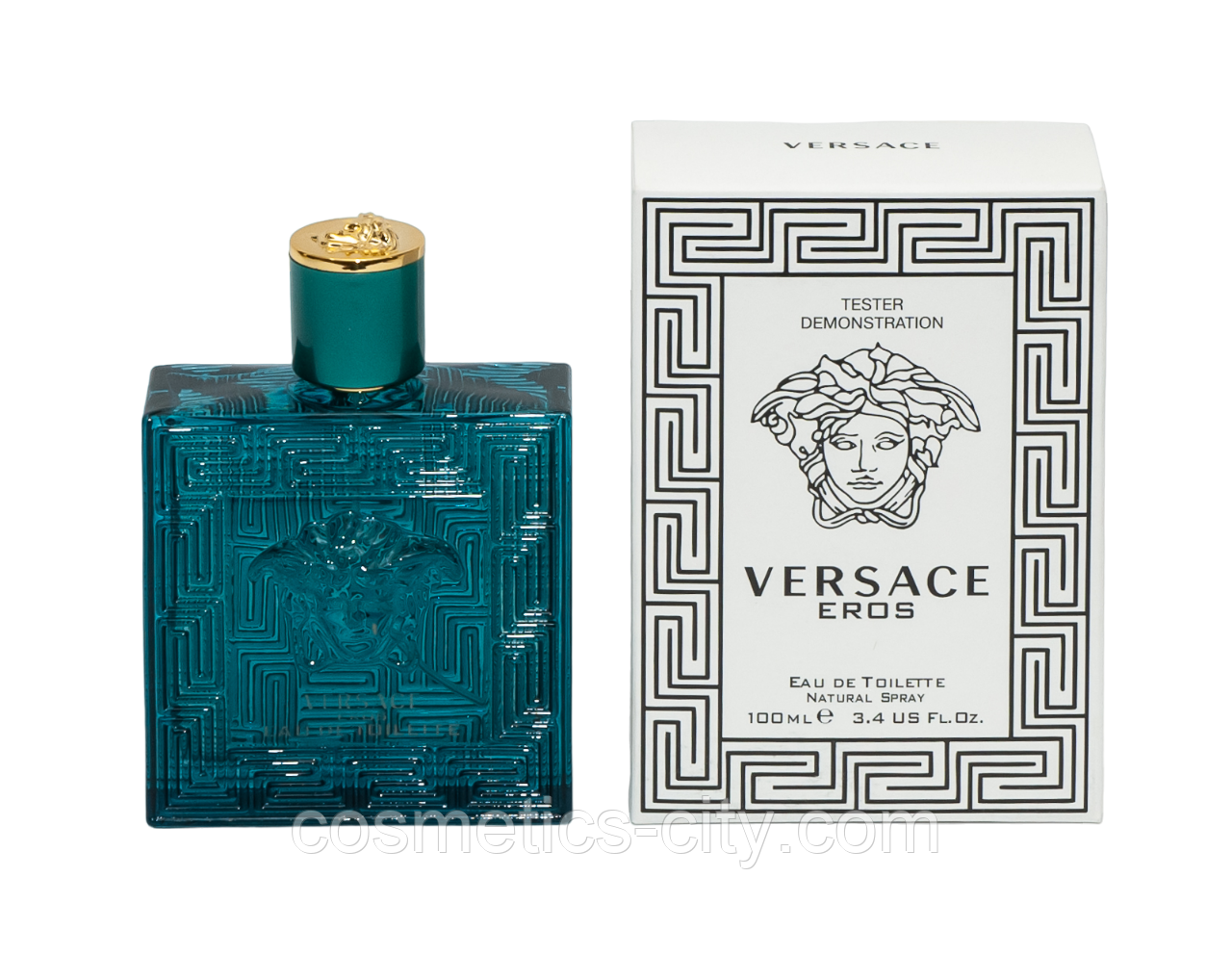 Парфюмированная вода мужская Versace Eros, тестер 100 мл.