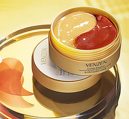 Патчи для глаз Veze Caviar Dragon Blood с красной икрой и кровью дракона, 60 шт.