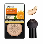 Тональный крем-кушон с витамином С Sadoer, 20 г., фото 3