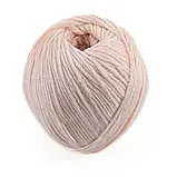 Пряжа Gurumi Yarn/Гурумі Ярн, пудровий КА6000, Knit Me, фото 3