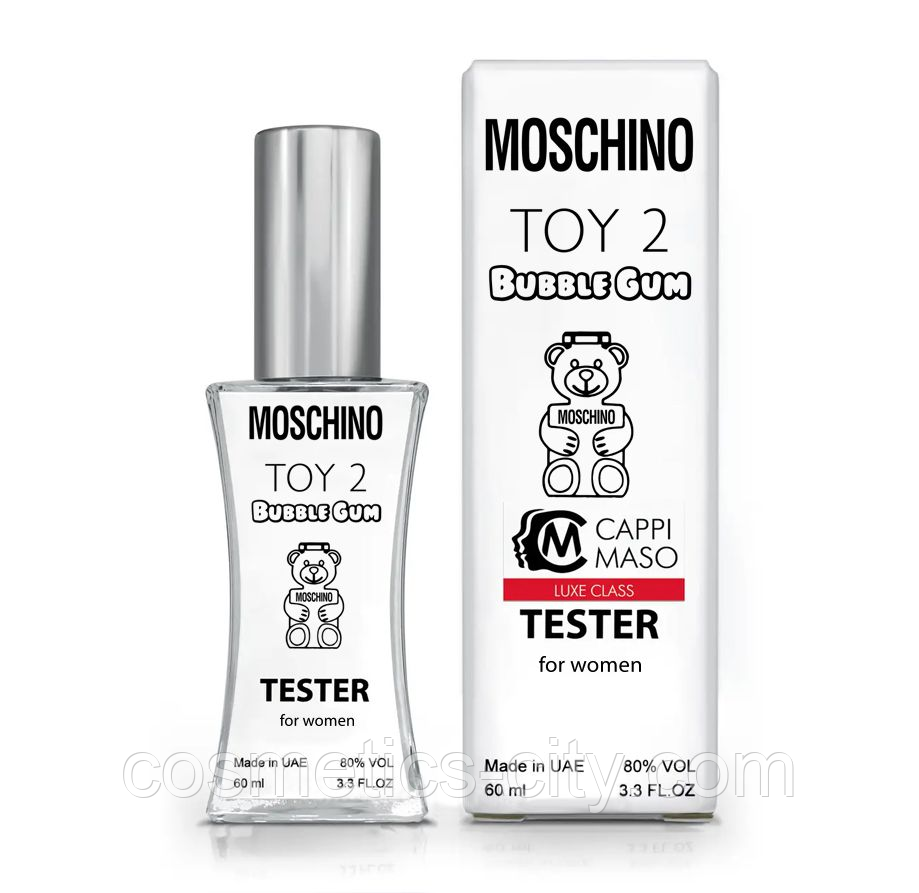 Тестер женский LUXE CLASS Moschino Toy 2 Bubble Gum, 60 мл.