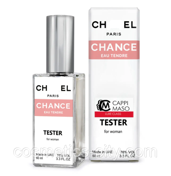 Тестер DUTYFREE женский Chan Chance Eau Tendre, 60 мл.