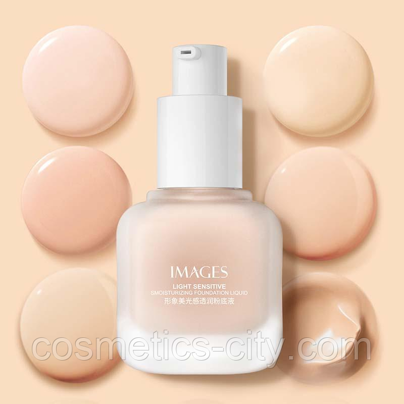 Тональная основа для лица Images Light-Sensitive Moisture Liquid Foundation, 01 Natural Color, 30 мл., фото 1