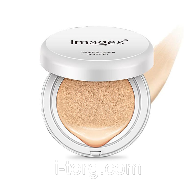 Кушон BB крем для обличчя Images Wings Lithe Air Cushion BB Cream, 01 Natural, 15 р.