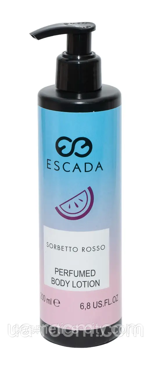 Парфюмированный лосьон для тела с ароматом E Sorbetto Rosso, 200 мл., фото 1