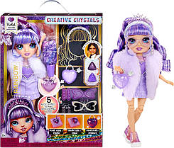 Лялька Рейнбоу Хай Віолетта Rainbow High Creative Crystals Violet