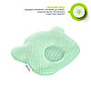 Подушка дитяча IDEIA Papaella 20x27x5 - Ведмедик ортопедична м'ята, фото 5