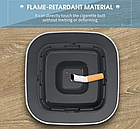 Електрична попільничка з фільтром для запаху диму, настільна попільничка димовідсмоктувач для сигарет Лучшая цена, фото 5