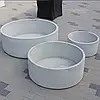 Клумба бетонна Палермо S 25x50x50 см, вулична садова, фото 8
