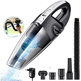 Ваакуумний пилосос для авто High-power Portable Vacuum Cleaner автомобільний | Автопилосос, фото 5